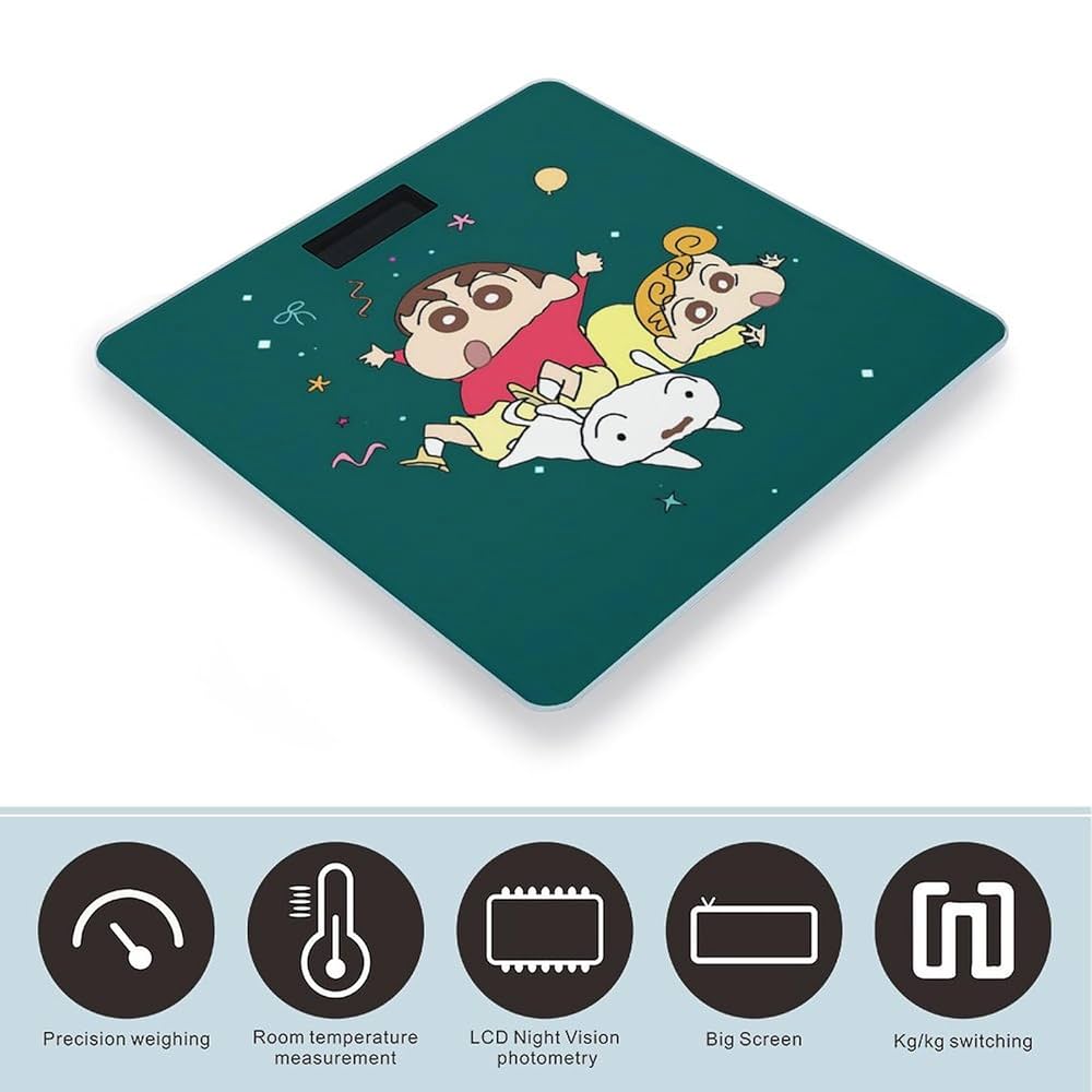クレヨンしんちゃん　LCD　電子体重計 Amazon.co.jp: クレヨンしんちゃん 体重計 高精度 ボディ